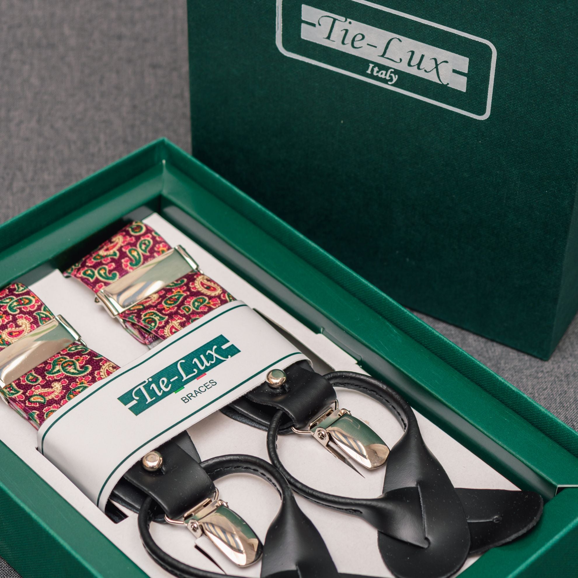 TIRANTE CASHMERE BORDEAUX