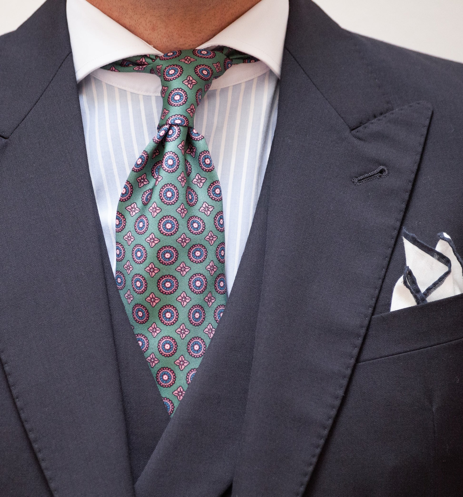 CORBATA DE SEDA RAVENA