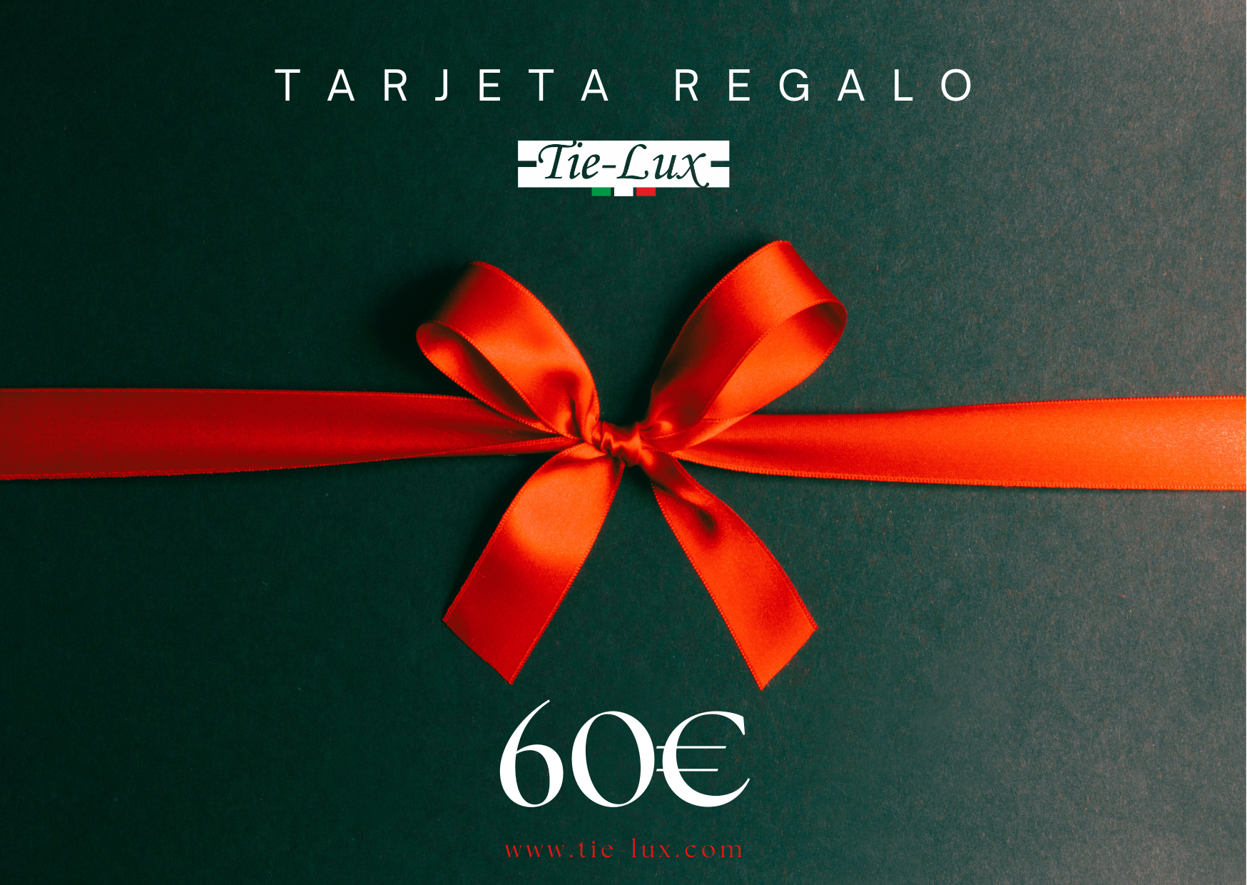 TARJETA REGALO TIE-LUX