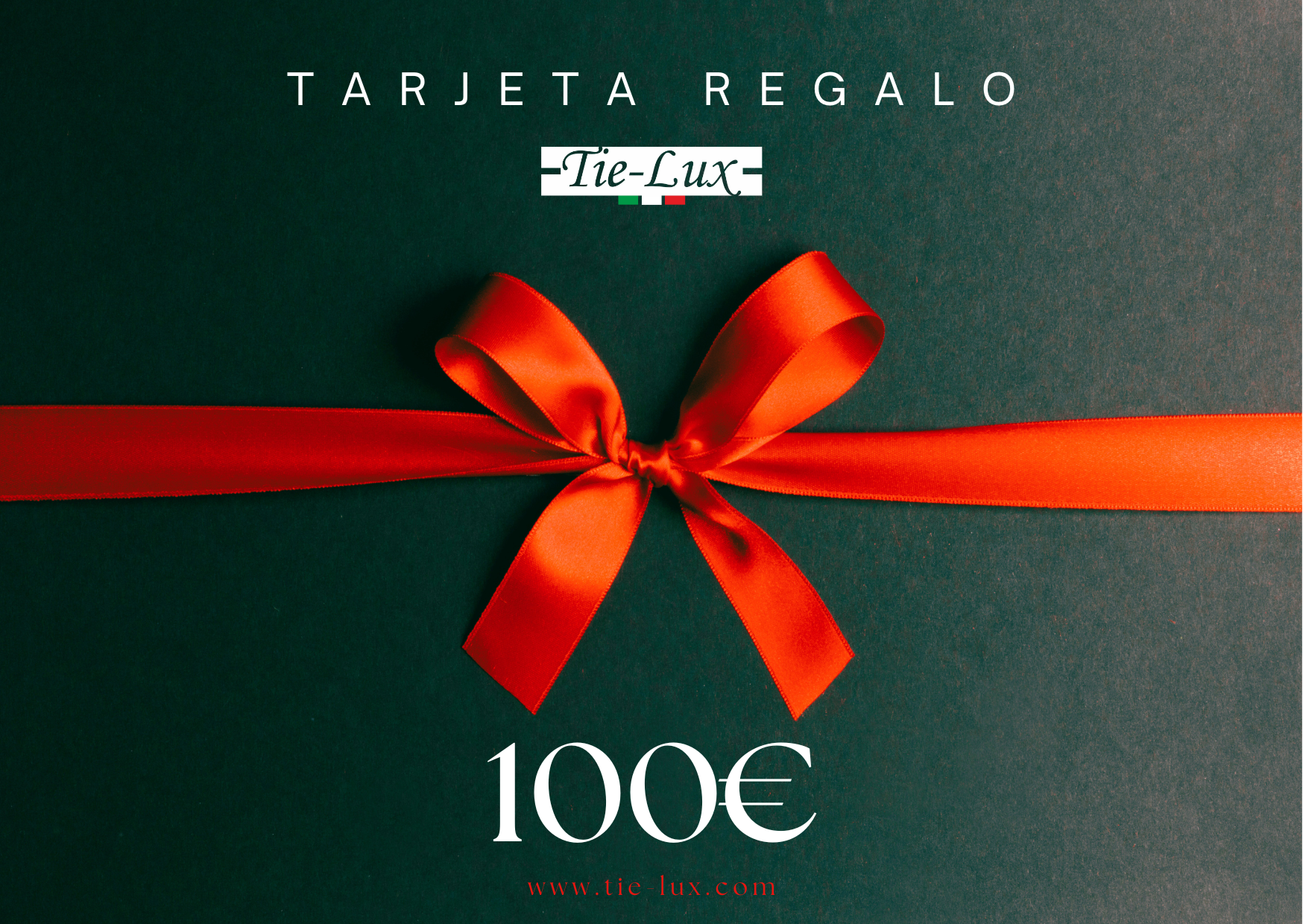 TARJETA REGALO TIE-LUX