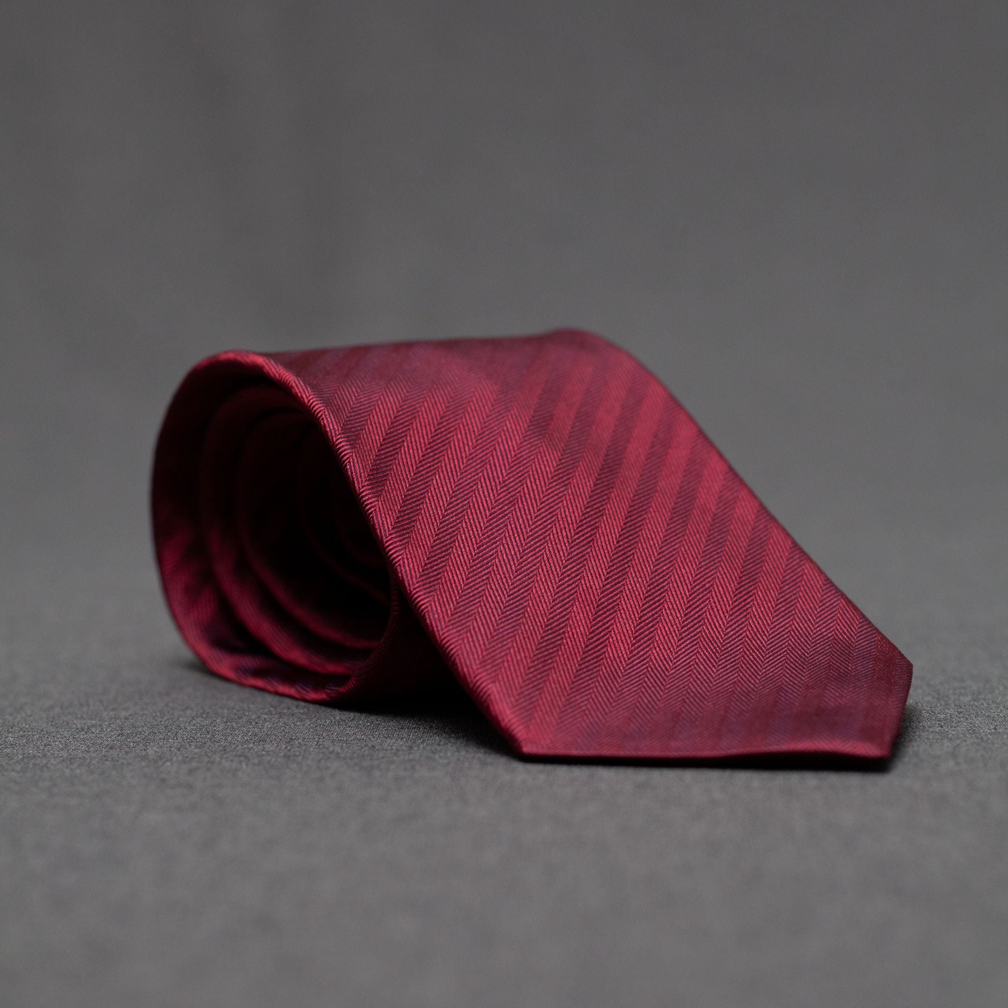 CORBATA JACQUARD ESPIGA BORDEAUX