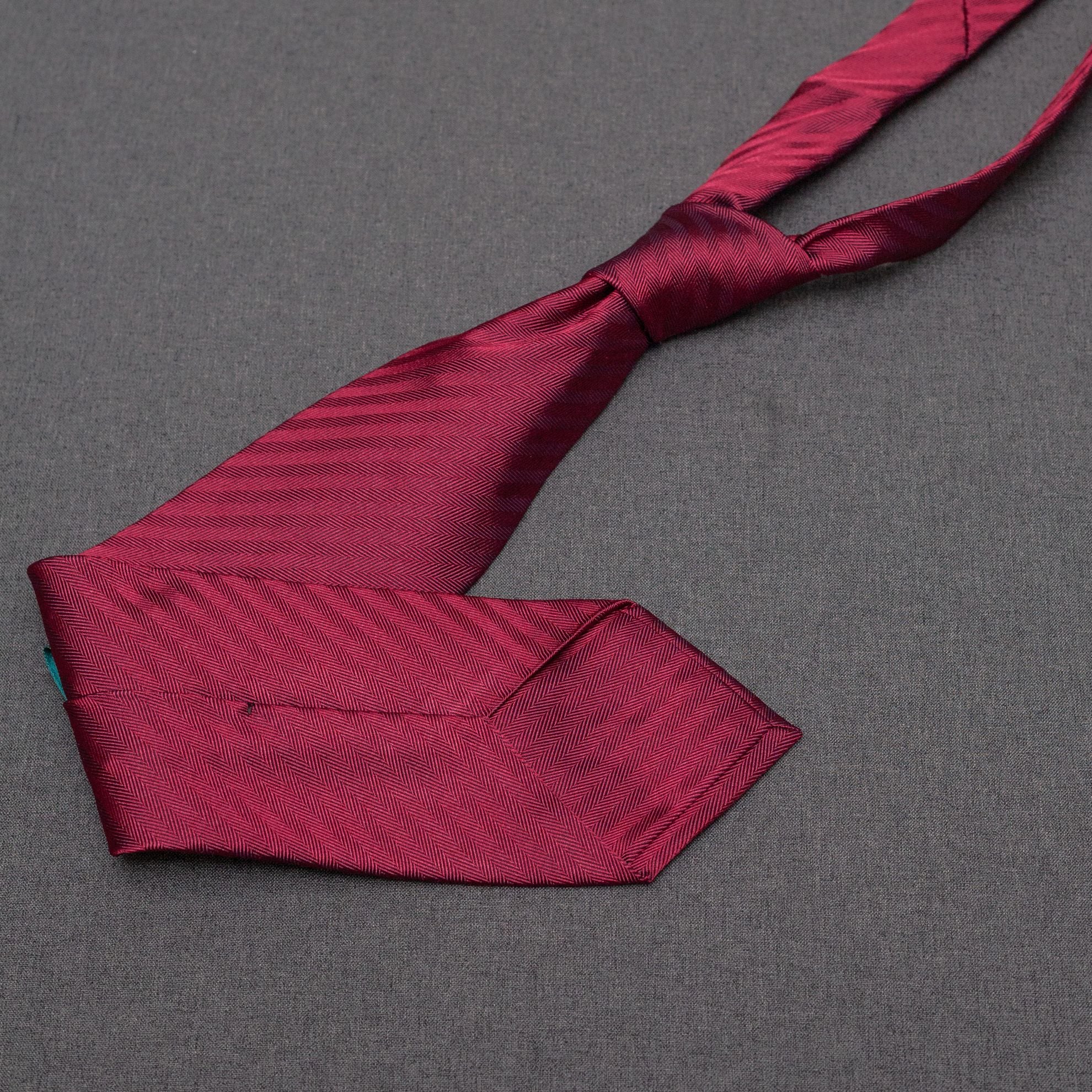 CORBATA JACQUARD ESPIGA BORDEAUX