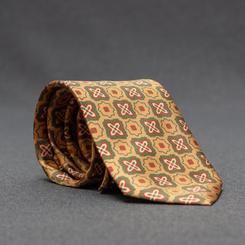 GOLD VERNAZZA SILK TIE