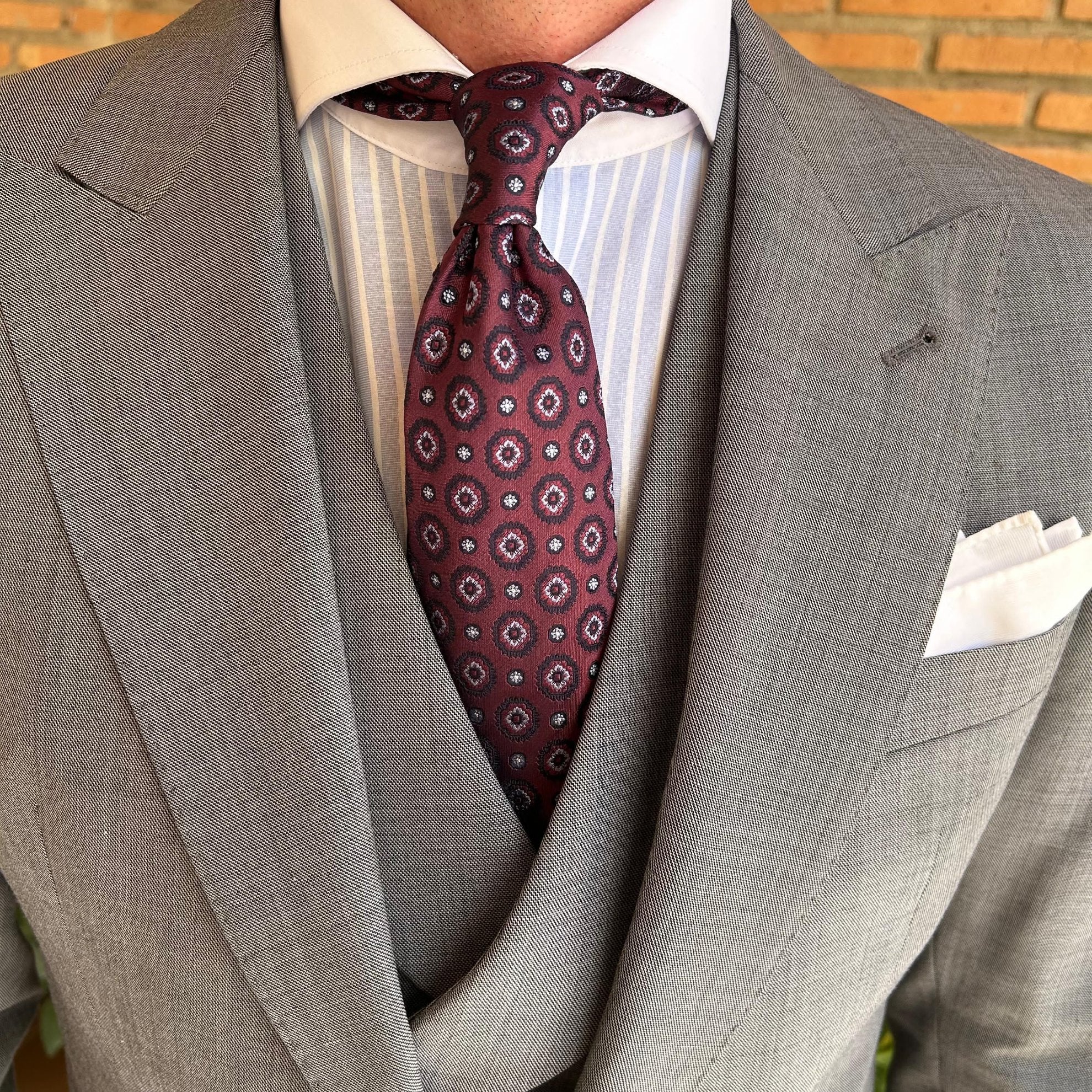 CORBATA JACQUARD MILANO