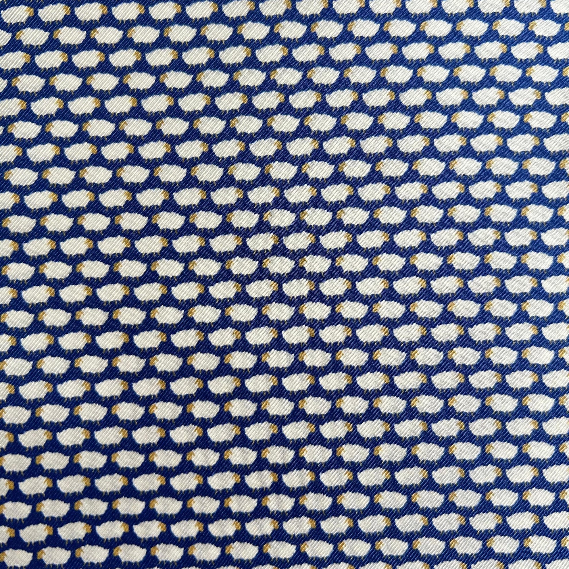 PAÑUELO SEDA NAVY OVEJAS
