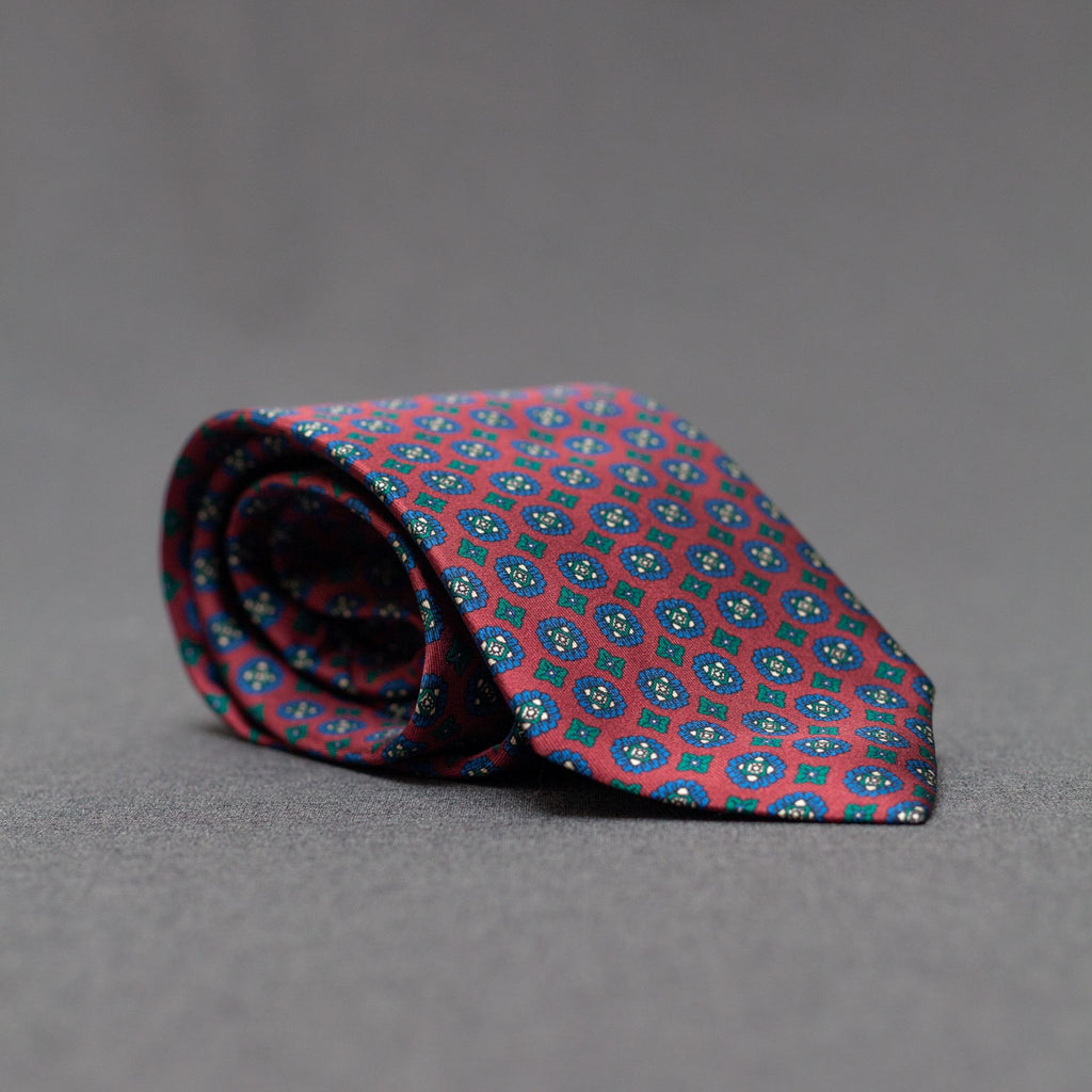 CORBATA DE SEDA SAN GIMIGNANO BORDEAUX