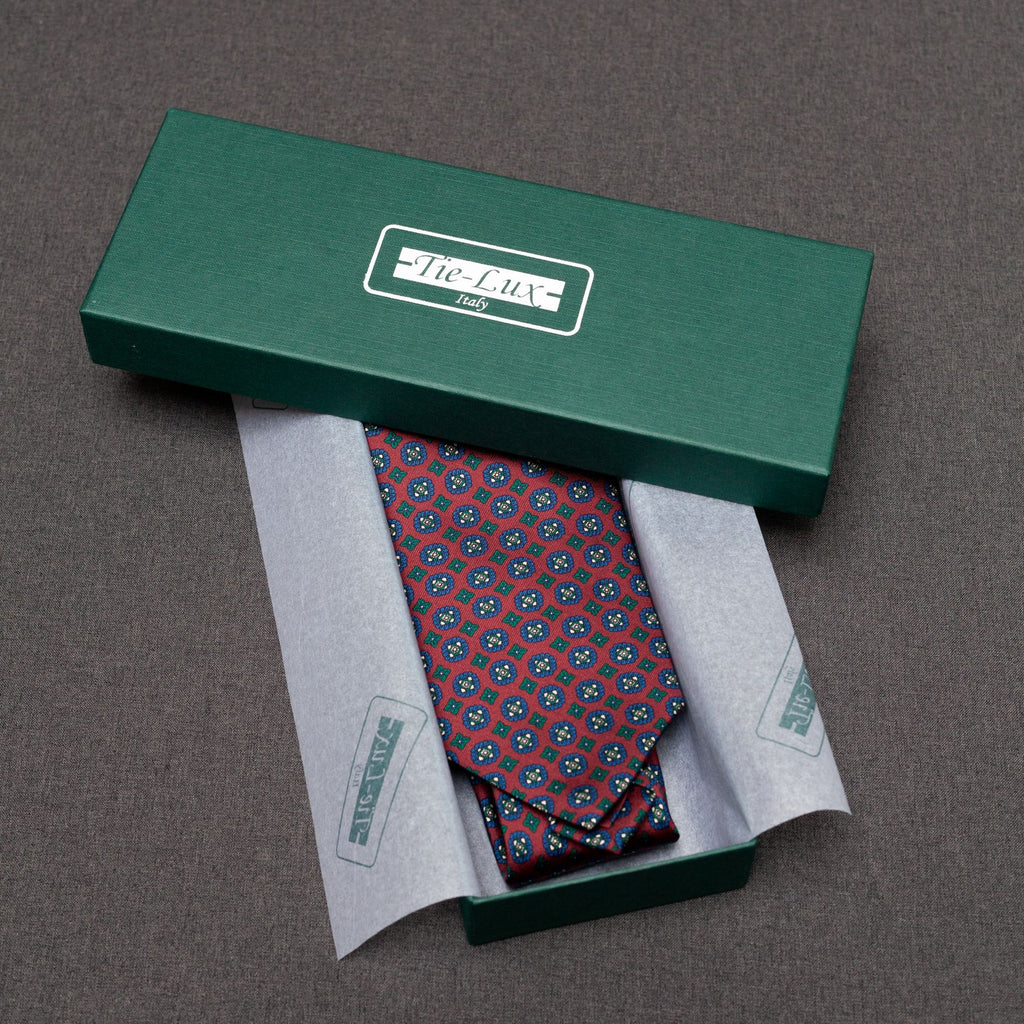 CORBATA DE SEDA SAN GIMIGNANO BORDEAUX