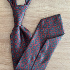CORBATA DE SEDA SAN GIMIGNANO BORDEAUX
