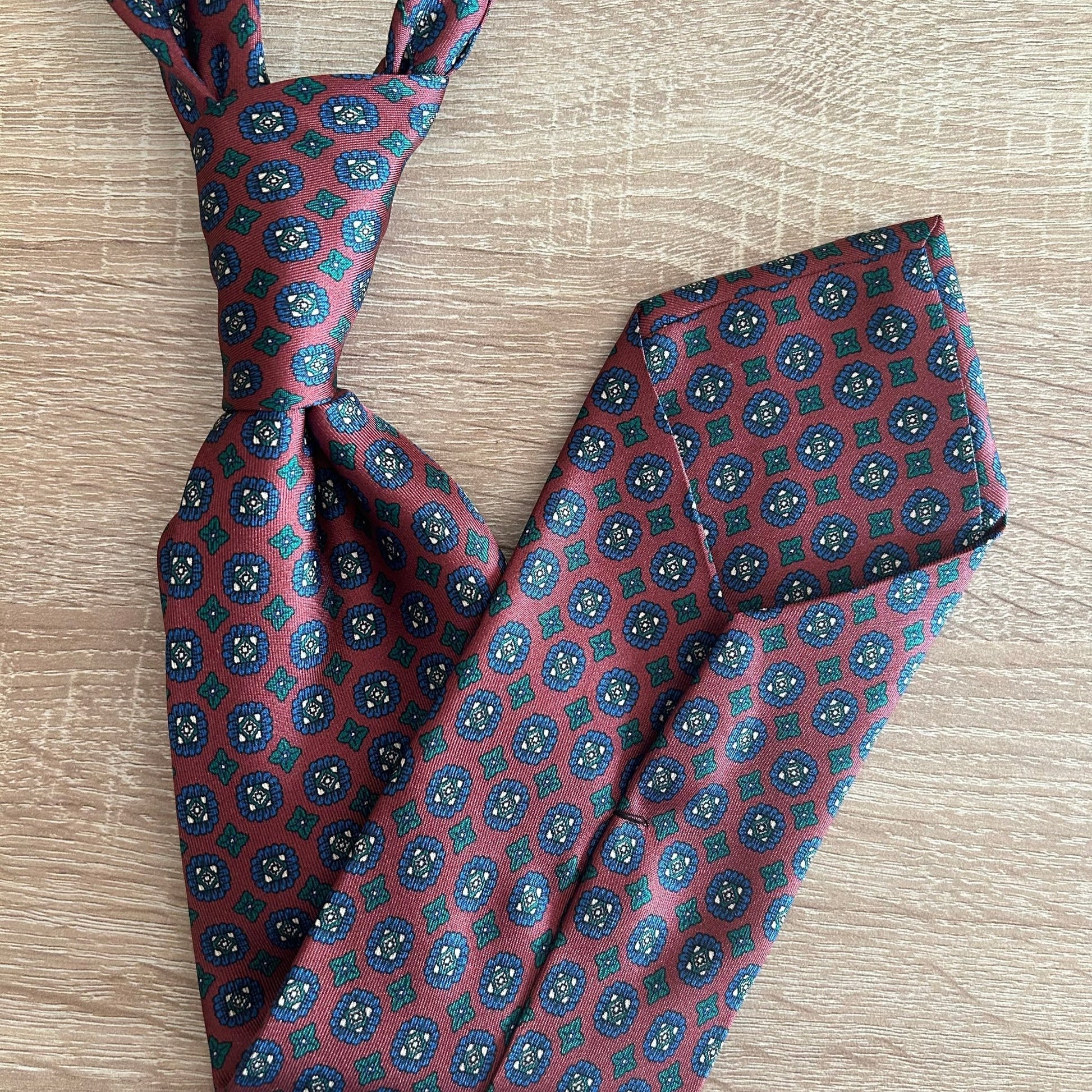CORBATA DE SEDA SAN GIMIGNANO BORDEAUX