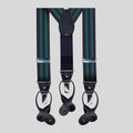 GREEN STRIPE SUSPENDER