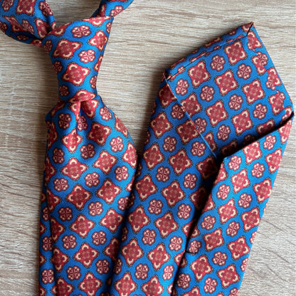 CORBATA DE SEDA PISA BLU