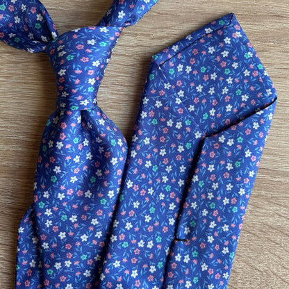 CORBATA DE SEDA POSITANO NAVY