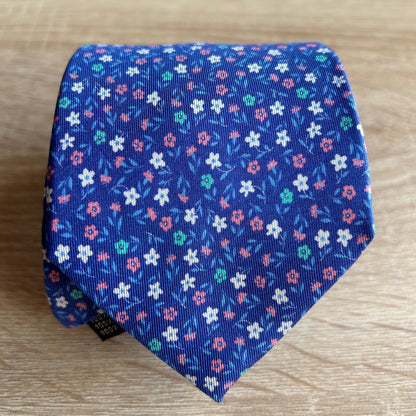 CORBATA DE SEDA POSITANO NAVY