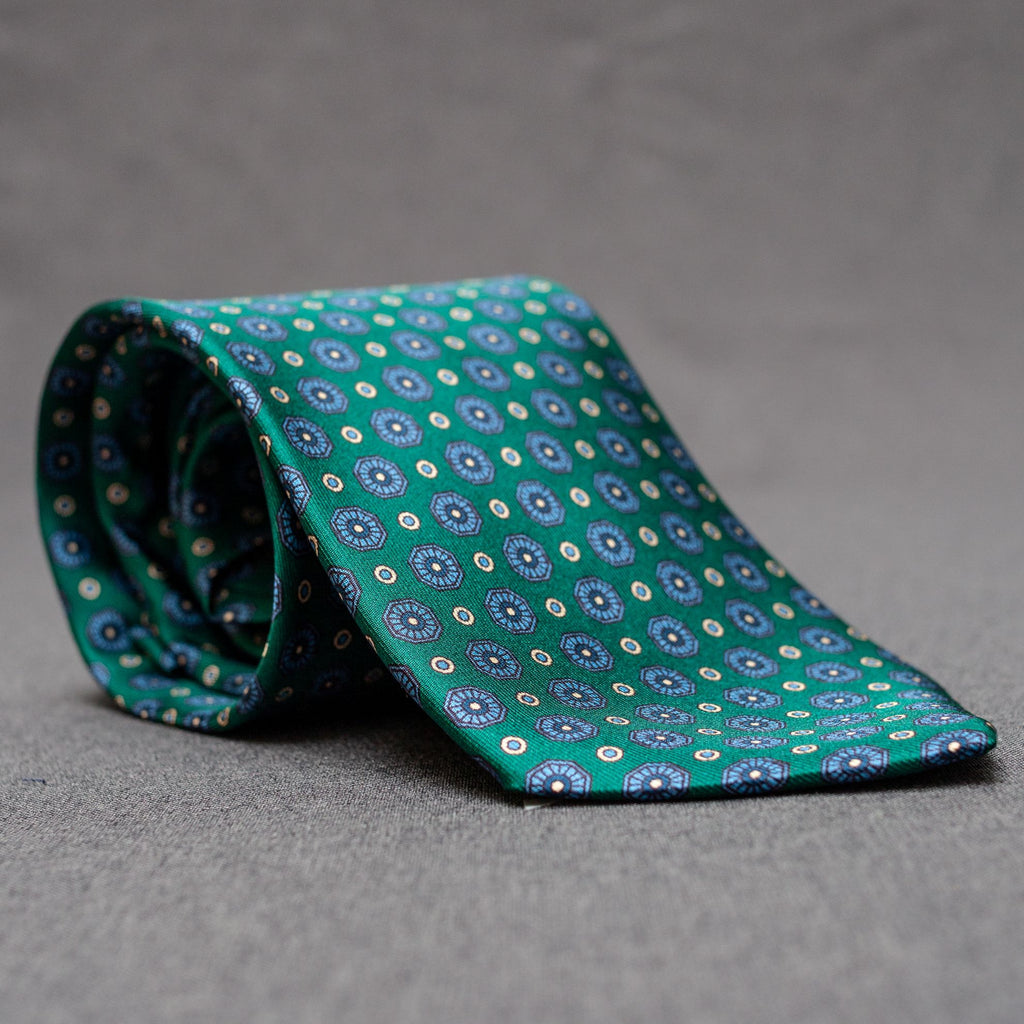 CORBATA DE SEDA TAORMINA VERDE