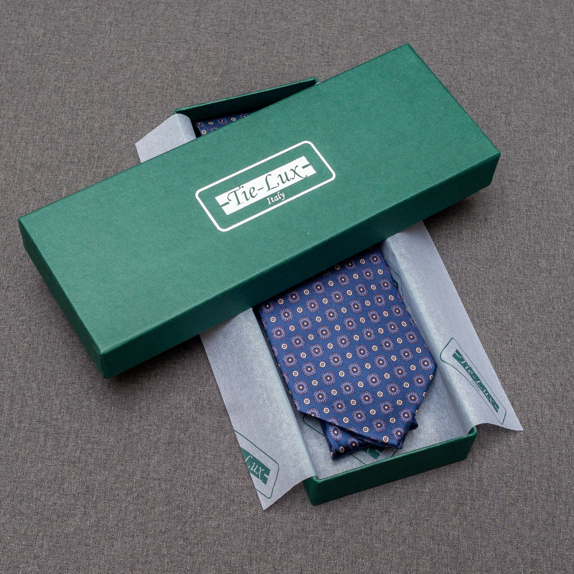 CORBATA DE SEDA TAORMINA NAVY