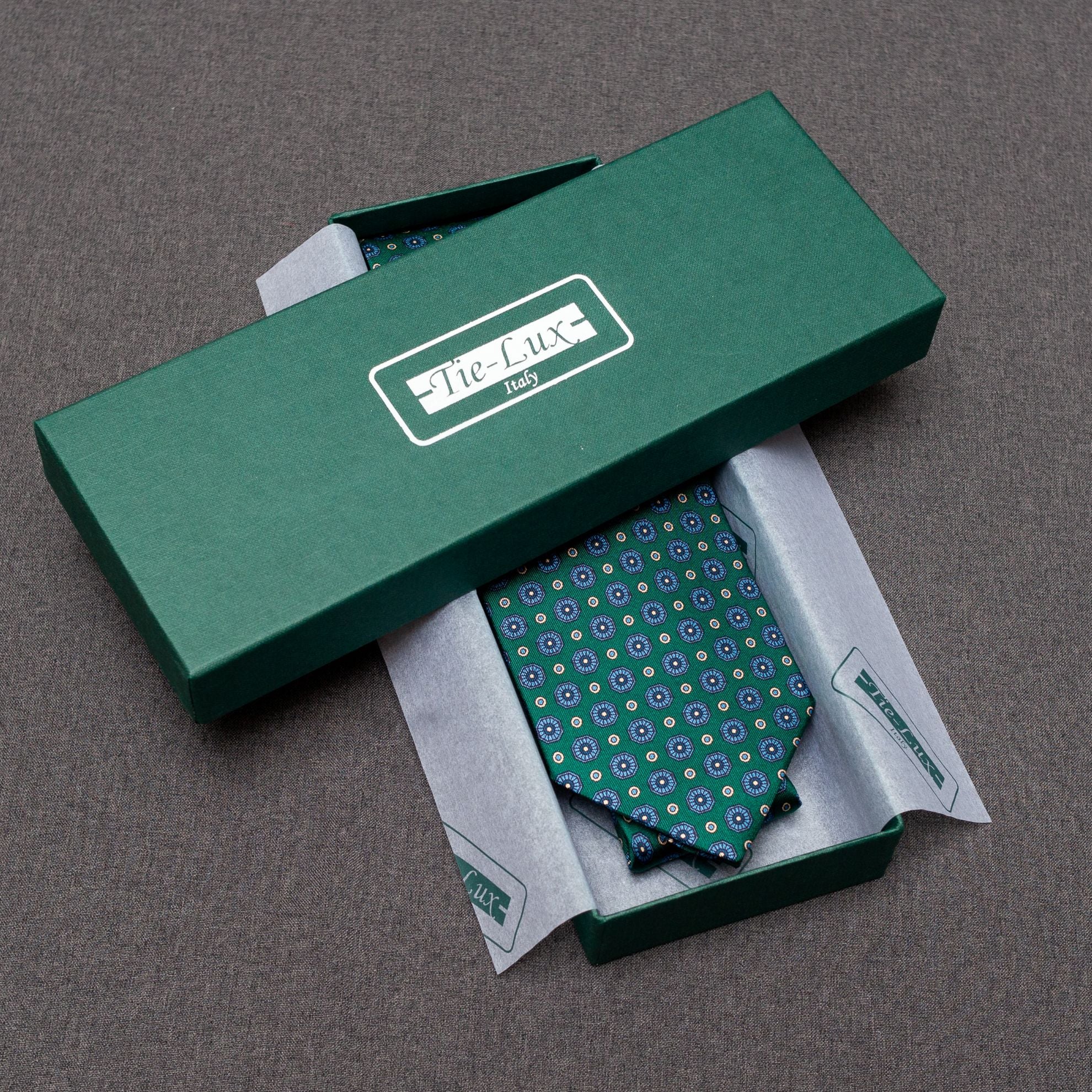 CORBATA DE SEDA TAORMINA VERDE